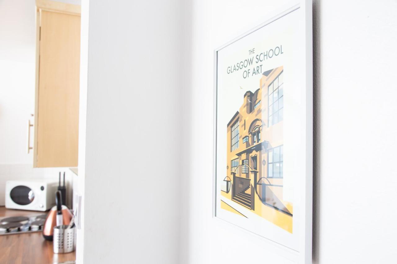 Modern Merchant City Apartment By George Square Glasgow Eksteriør billede