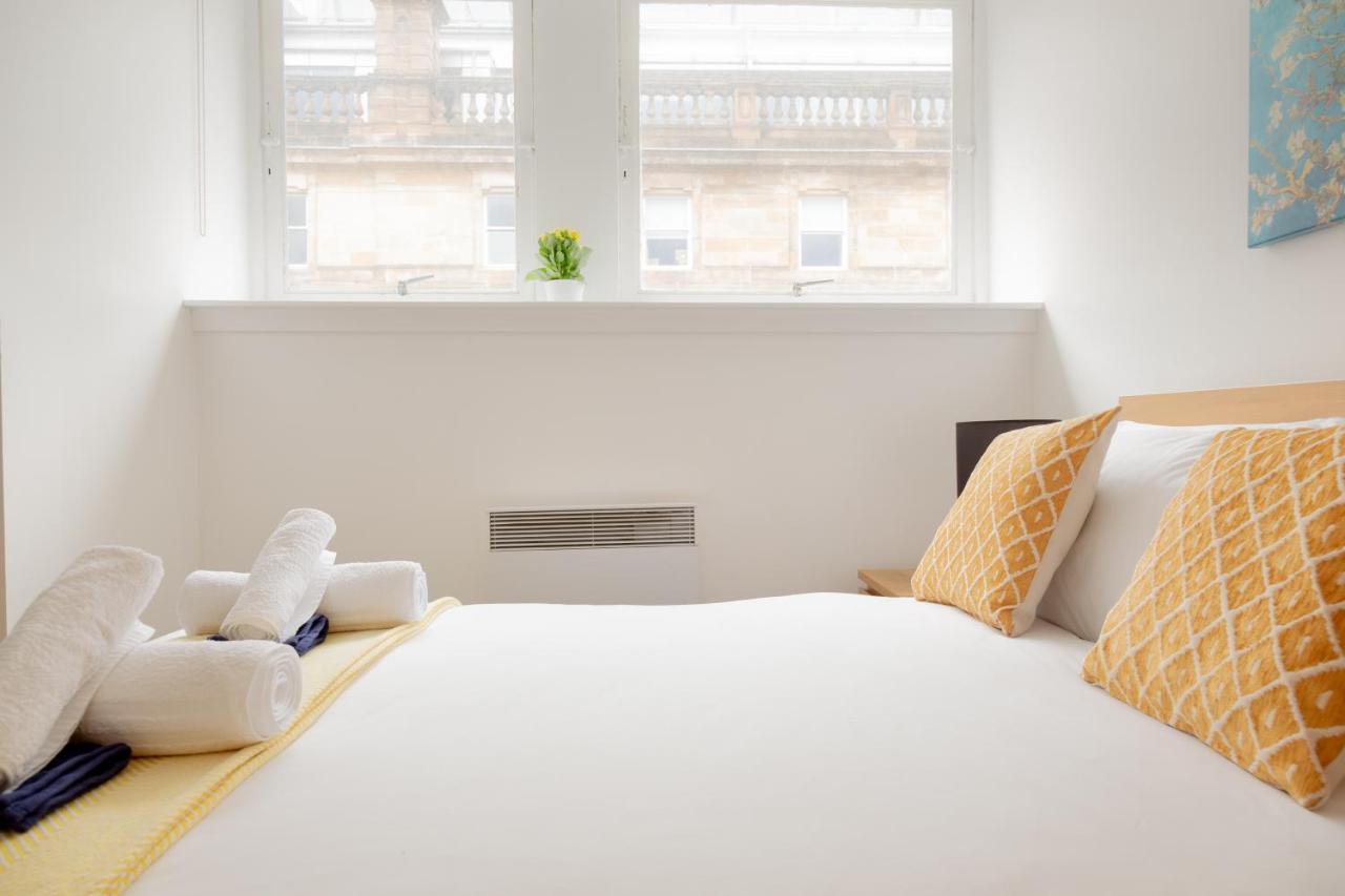 Modern Merchant City Apartment By George Square Glasgow Eksteriør billede