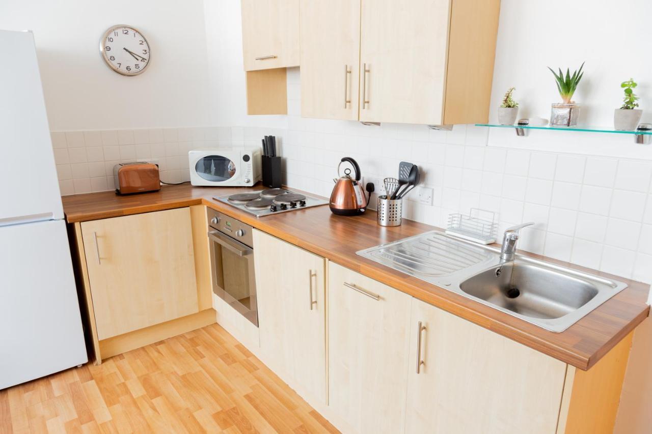 Modern Merchant City Apartment By George Square Glasgow Eksteriør billede